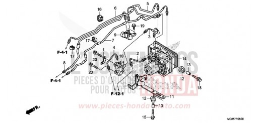 MODULATEUR ABS CB600FAD de 2013